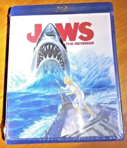 Jaws 4 The Revenge Blu-ray with a Young Michael Caine Disc Snap Case NEW SEALED - Imagen 1 de 3