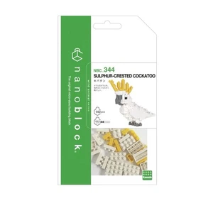 NEW Nanoblock Sulphur Crested Cockatoo - Picture 1 of 2