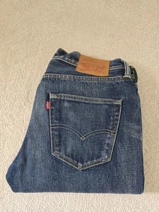 Levis 501 Selvedge Denim Jeans 32 Inch Waist - Picture 1 of 8