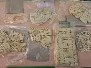 Vintage Lace LOT, Perfect For Doll Dressing.  #84 - Picture 1 of 8