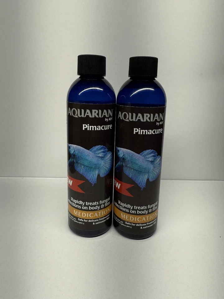 AQUARIAN by API Pimacure Treats Fungal Infections On Body and Fins Fresh & Salt - Image 1 of 3