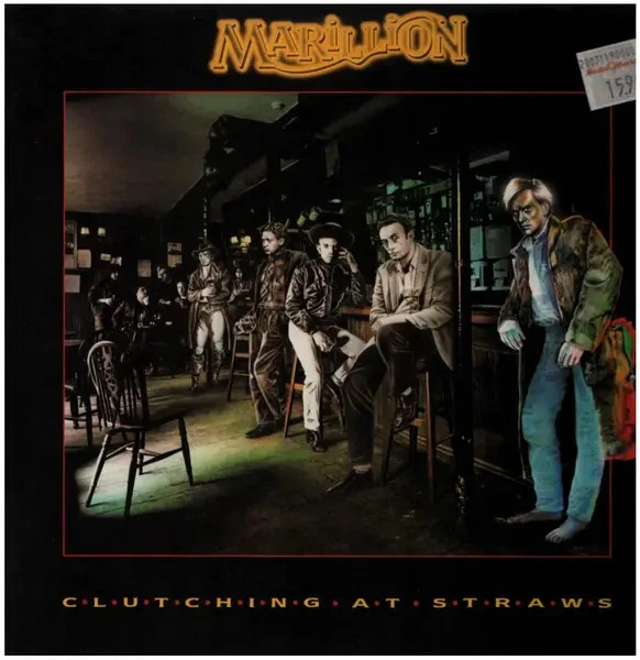 Marillion Clutching At Straws EMBOSSED EMI Vinyl LP - Bild 1 von 1