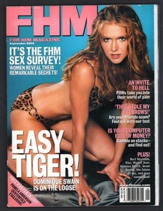 FHM Magazine September 2000 Dominique Swain Pamela Anderson Very Good - Picture 1 of 2