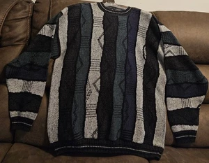 Vintage Protege Collection Herren 2x Coogi/Cosby Style Strickpullover Sweater - Bild 1 von 14