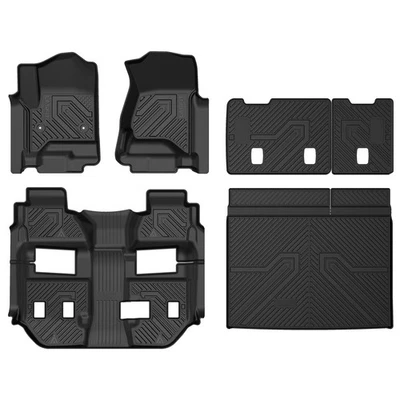 LASFIT Floor Mats for Chevy Suburban / GMC Yukon XL 2015-2020 7 Seats Cargo Mat Foto 1 de 4