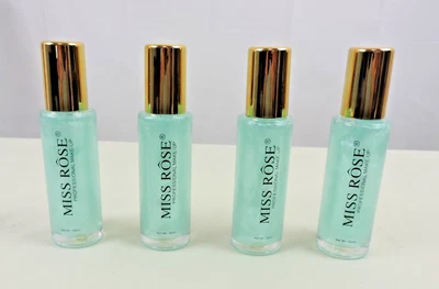 Lote de 4 Miss Rose Silver Glitter Spray para Cabelo e Corpo Shimmer Mist 03 60ml - Imagem 1 de 4