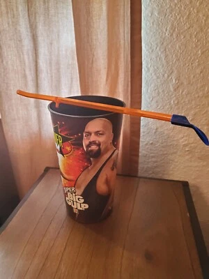 WWE Summer Slam 2010 7-11 Super Big Gulp Big Show Copa Coleccionable Pajita 7 1/2" Foto 1 de 3
