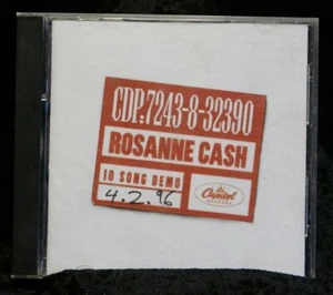 Rosanne Cash ♫ 10 Song Demo ♫CD (1996) Child Of Steel Take My Body Bells & Roses - Picture 1 of 3