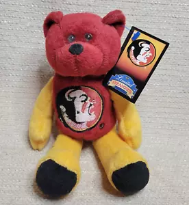 Nuevo 2000 Limited Treasures FSU Seminole Licencia Oso de Peluche 231154 - Imagen 1 de 9