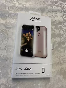 Lumee Duo Light Up LED Selphie case for iPhone 7 Brand New - Picture 1 of 3