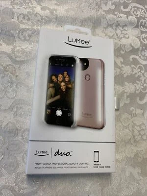 Lumee Duo Light Up  LED Selphie case for iPhone 7 Brand  New - Image 1 of 3