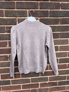 Camicetta donna piccola marrone mamma carina top semplice classica elastica slim - Foto 1 di 6