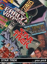 CLEARANCE: STAR TREK DS9 TNG Voyager MARVEL DC MALIBU comics you pick BIN 1226