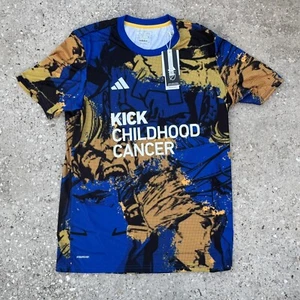 Maglietta Adidas Marvel MLS Aeroready Pre-Match Kick Infanzia Cancro Uomo L Nuova - Foto 1 di 5