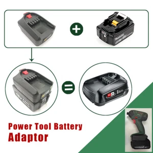 Battery Adapter For Makita 18V Li-ion Convert To For Bosch PBA 18V C Power Tool - Picture 1 of 7
