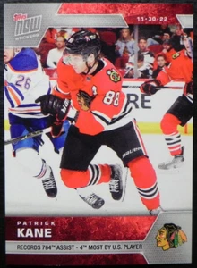 2022-23 22/23 TOPPS NOW NHL Stickers #87 Patrick Kane Chicago Blackhawks - Picture 1 of 2