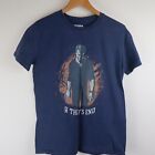Uncharted 4 : A Thief's End Tshirt Tee Mens Sz M Blue Official PlayStation