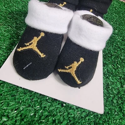 全新 Nike Air Jordan Jumpman 2 对 新生儿 0-6 婴儿短靴 全新 (C29)  — 第 1/4 张图片