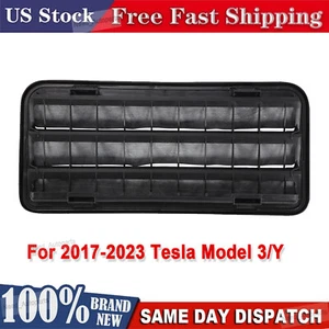 New For Tesla Model 3/Y 17-23 Air Extractor Cabin Vent Grille Black 1098751-00-C - Picture 1 of 11