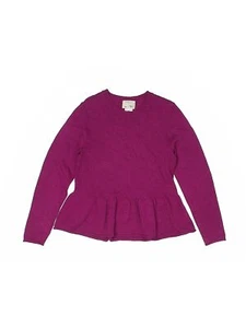 Crewcuts Outlet Girls Purple Pullover Sweater 10 - Picture 1 of 2