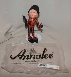 2011 Annalee Sparkle Skeleton Elf New in bag, Never Displayed! - Picture 1 of 1