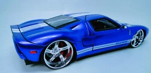 Ford GT40 Race Car Classic Custom Built Concept 18 Model 12 Carousel Blue 1:24 - Picture 1 of 21