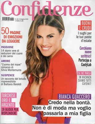 Confidenze 2018 34.Bianca Guaccero - Immagine 1 di 2
