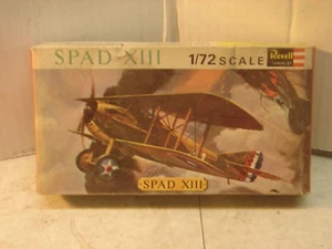 Revell 1/72 Spad XIII H-627 European Small Box (Classic 60s-70s Kit) Complete - Picture 1 of 2