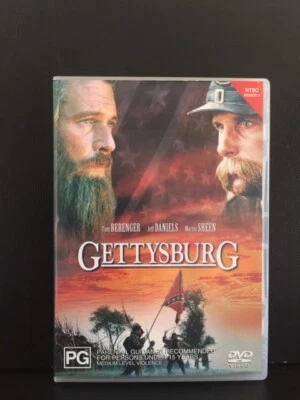 Gettysburg - DVD NTSC Region 4 Tom Berenger Jeff Daniels Martin Sheen  - Image 1 of 2