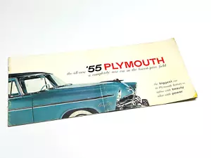 Folleto de vagones de estación Plymouth Belvedere Savoy Plaza 1955 - Imagen 1 de 1