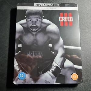 Creed 3 Steelbook Limited Edition 4K Ultra HD + Blu Ray - New Sealed - Picture 1 of 1