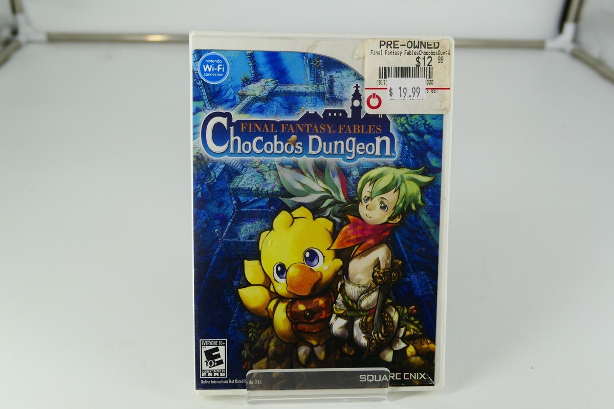 特価 Dungeon Chocobo's Fables: Fantasy Final Nintendo Games Video ロールプレイング