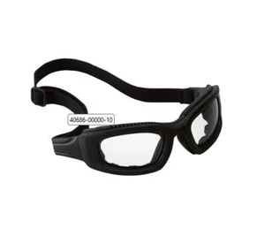 3M Enhanced Maxim 2x2 Safety Goggles 40687, Black Frame, Gray Anti-Fog Lens - Picture 1 of 3