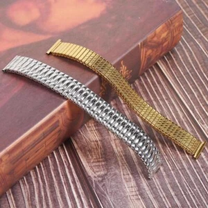 Expandable Steel Watch Band Bracelet for Comfortable Fit Lot O0 - Picture 1 of 4