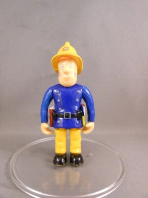 Rare Vtg Prism Fireman Sam Fire Fighter TV Cartoon Adventure Hero 3 5/8" Figure - Image 1 of 4
