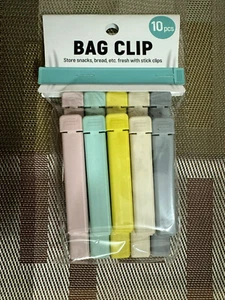 10pcs Food Bag Sealing Clips - Food Bags Chip Clips for Airtight Preservation - Picture 1 of 2