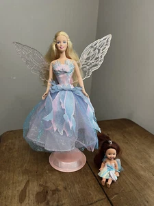 Barbie as Odette From Barbie Swan Lake Doll Mattel 2003 With Wings & Kelly Doll - Picture 1 of 6