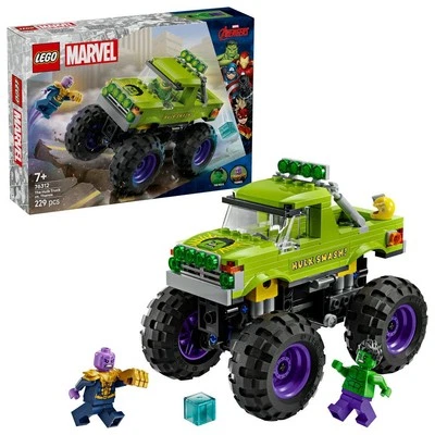 LEGO Marvel Super Héros Le Camion De Hulk Contre Thanos 76312 - Photo 1/4