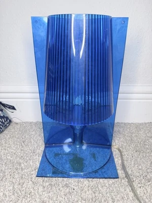 Beautiful Kartell table lamp model Take Blue design by Ferruccio Laviani - Image 1 of 4