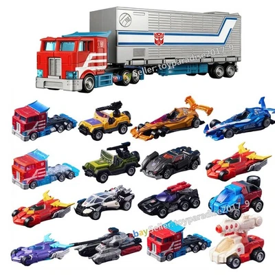 Transformers 1/64 Car Model Hot Blokees Wheels Blind Box Model Kit Toys CT01&C01 - Image 1 of 4