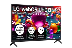 Televisore SMART TV LG 43" UHD 4K HDR WI-FI DVB-T2 webOS 43UA75003LA BLACK - Imagen 1 de 7