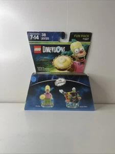 Lego Dimensions The Simpsons Krusty Fun Pack 71227 NISB Retired - Picture 1 of 12