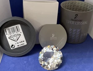 Swarovski Crystal ~ 2” DIAMOND PAPERWEIGHT 7433 NR 050 ~ NEW IN BOX - Picture 1 of 12