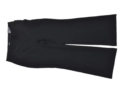 NUEVO Pantalón Express Editor Relajado tiro medio negro talla 8S Pequeño pantalón de pierna ancha Foto 1 de 4