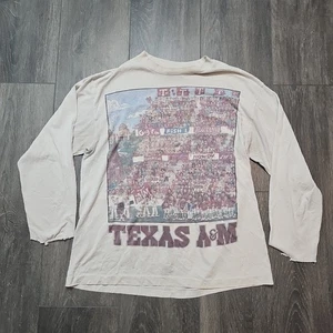 Vintage Georgia Bulldogs Vs Texas A&M Shirt 1980’s College Football Rare Grail - Bild 1 von 14