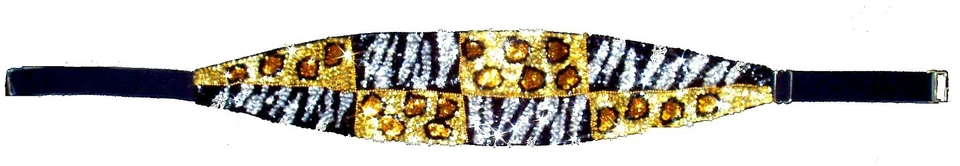 Cinturón de lentejuelas tigre/leopardo (adulto-unisex, talla única) Foto 1 de 1