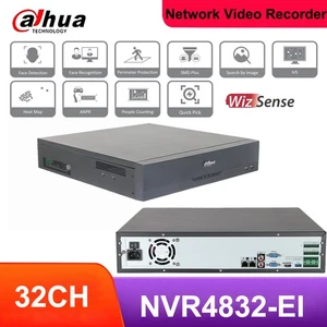Dahua NVR4832-EI 32CH 8SATA AI 4K NVR 16MP Video Recorder SMD+ Face Recognition - Picture 1 of 9