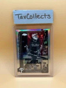 2025 Topps Chrome - Kyle Schwarber #31 Negative Refractor SP - Picture 1 of 2