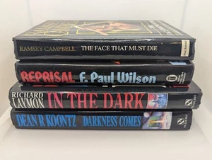 Vintage Horror Hardback Book Bundle x 3 Ramsey Campbell F Paul Wilson Laymon - Picture 1 of 10