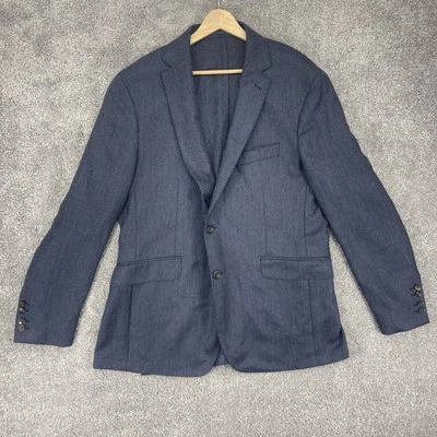 Hackett Blazer Mens 44R Cashmere Blue N14 Savile Row - Image 1 of 4